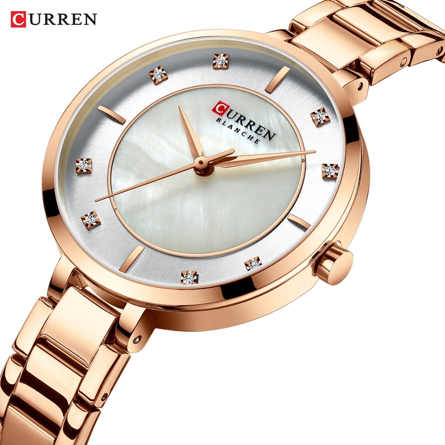 Reloj Curren 9051 Para Mujer Dama Dorado o Plateado