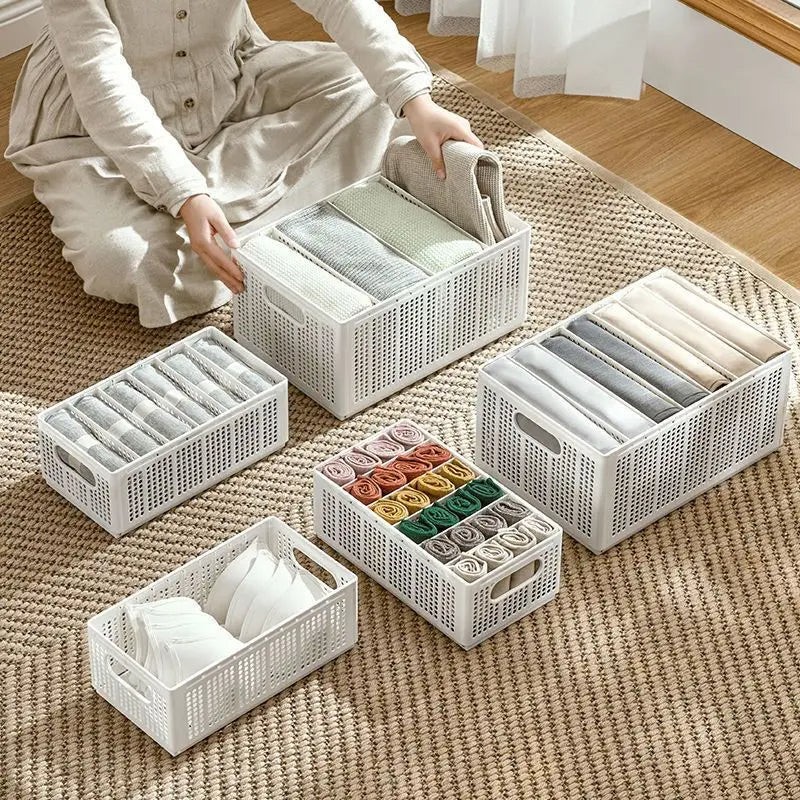 Caja Organizador De Ropa x 5