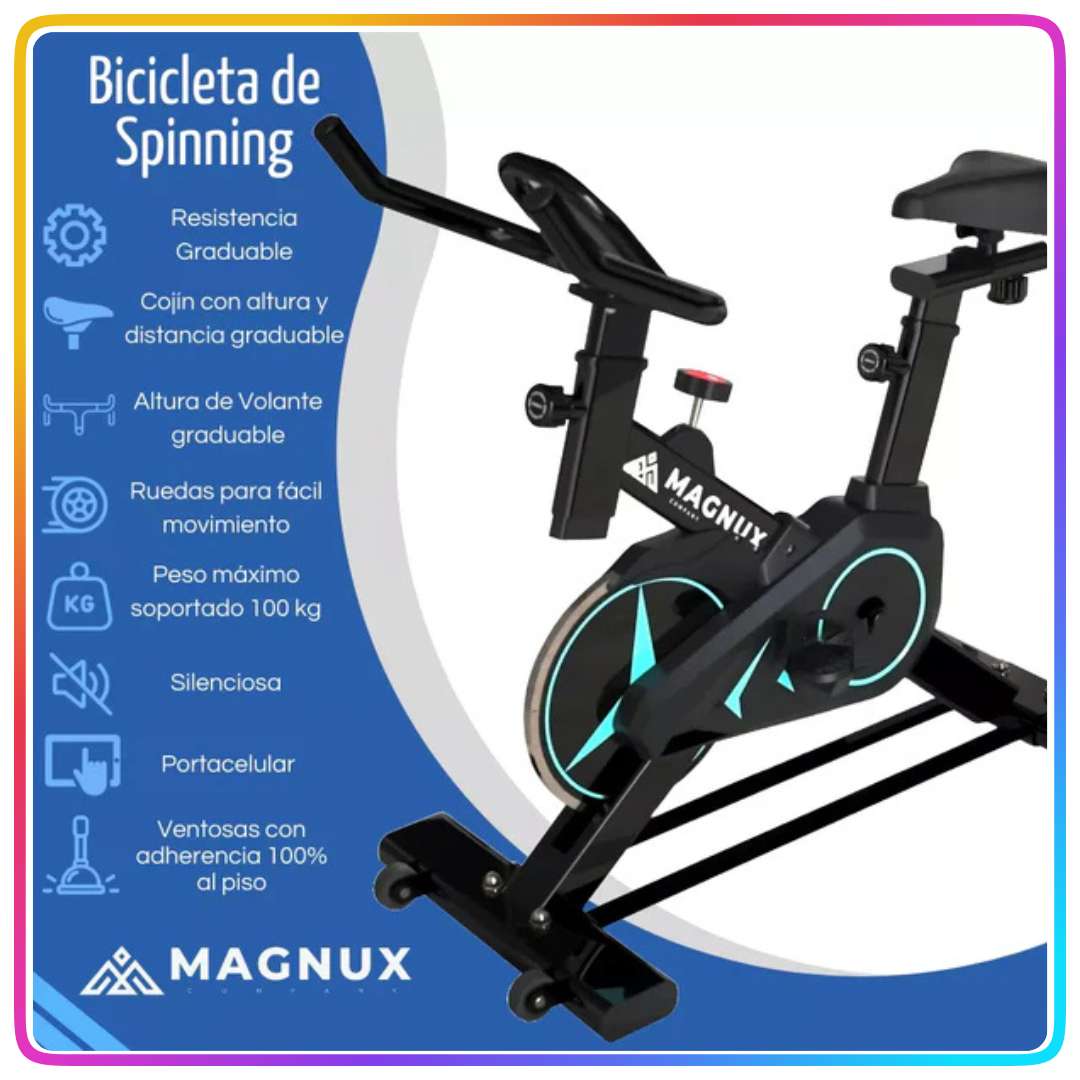 Bicicleta Spinning Estática Spin