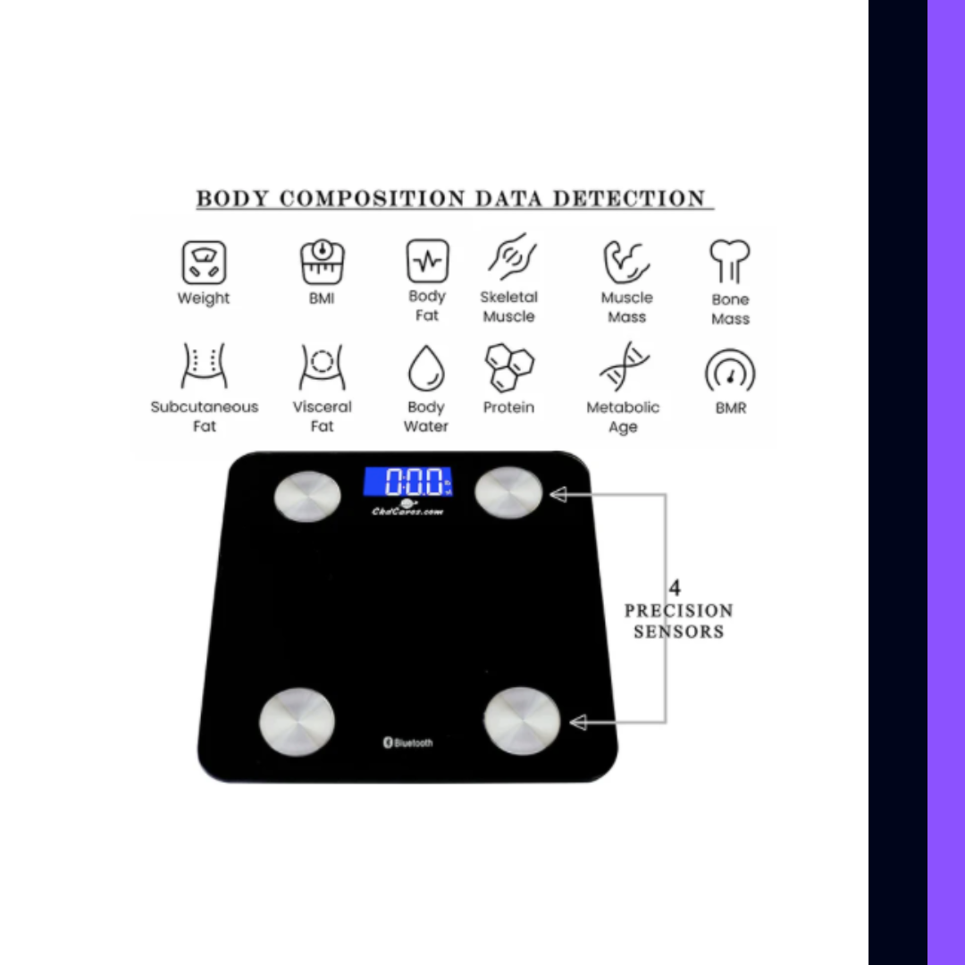 BASCULA INTELIGENTE BLUETOOTH