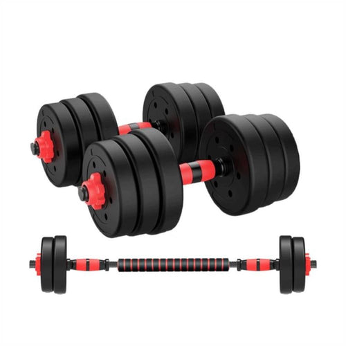 Kit de pesas de 40 LB + barra expandible