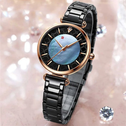 Reloj Curren para dama negro azul o dorado