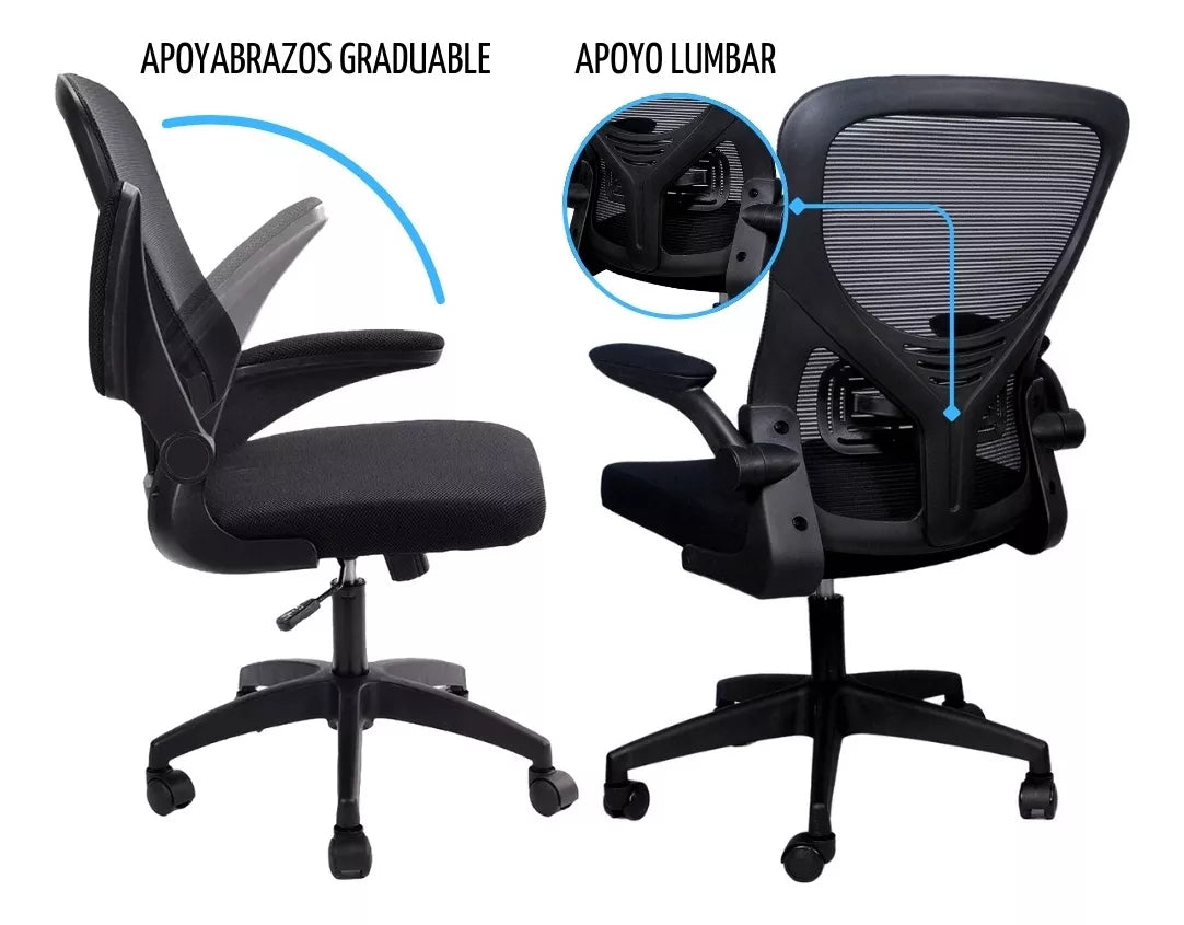 Silla Ergonomica Oficina Rebatible