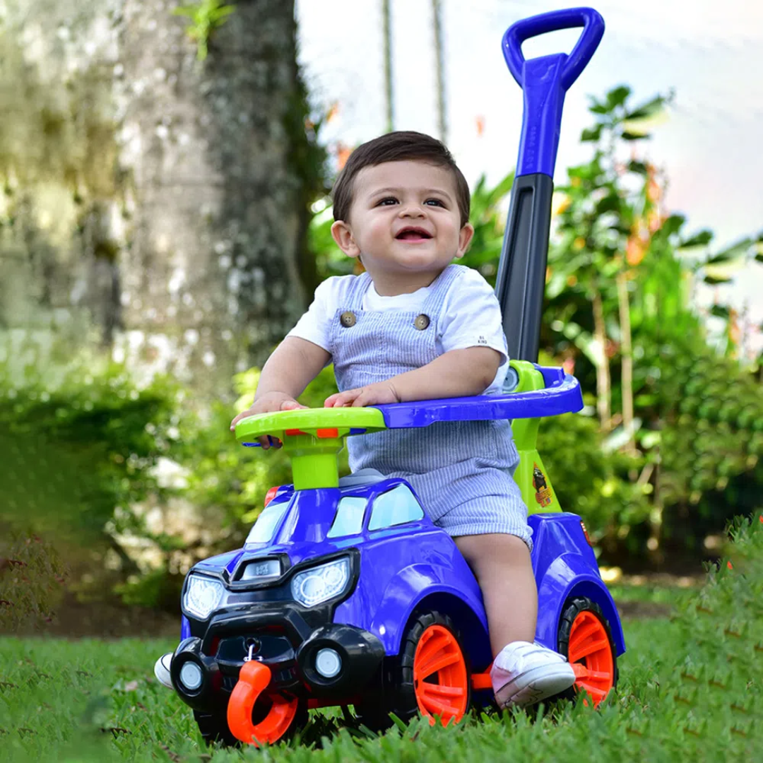 Carrito 3 En 1: Caminador, Paseador y montable