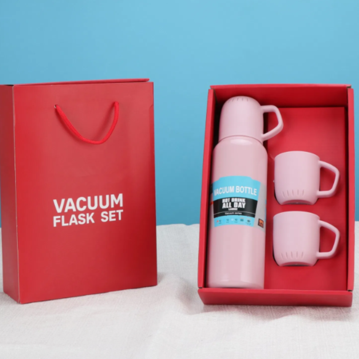 Termo Acero Inoxidable 3 Tazas
