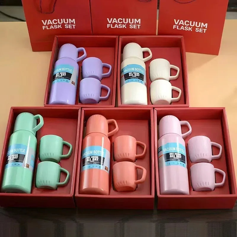 Termo Acero Inoxidable 3 Tazas