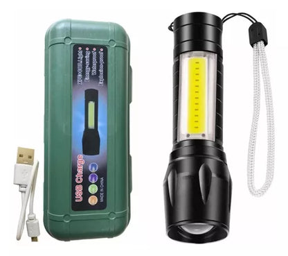Linterna Recargable Pequena Usb