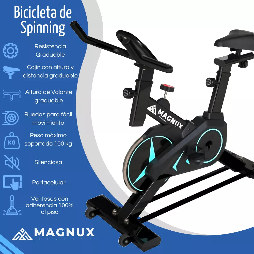 Bicicleta Spinning Estática Spin