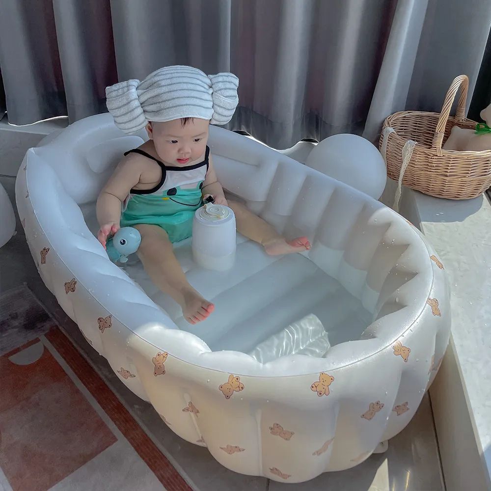 Bañera inflable para niños