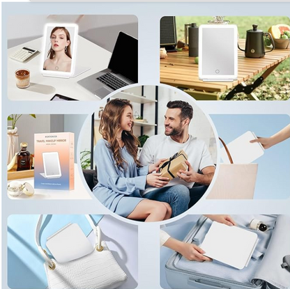 Espejo portátil Con Luz Led