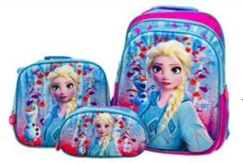 Maleta mas lonchera y cartuchera