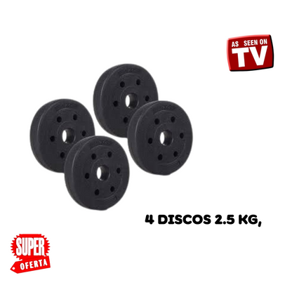 Kit De Mancuerna Rusa De 10KG