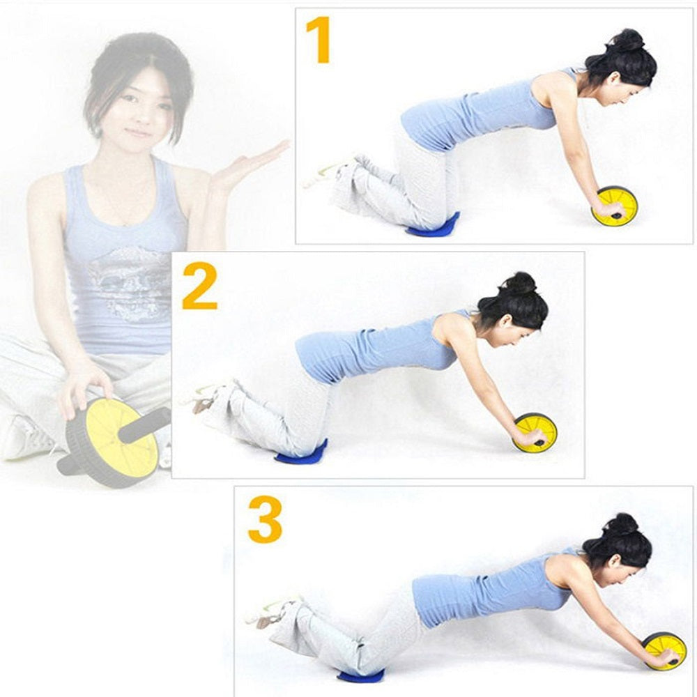 Rueda Abdominal + Tapete De Ejercicio