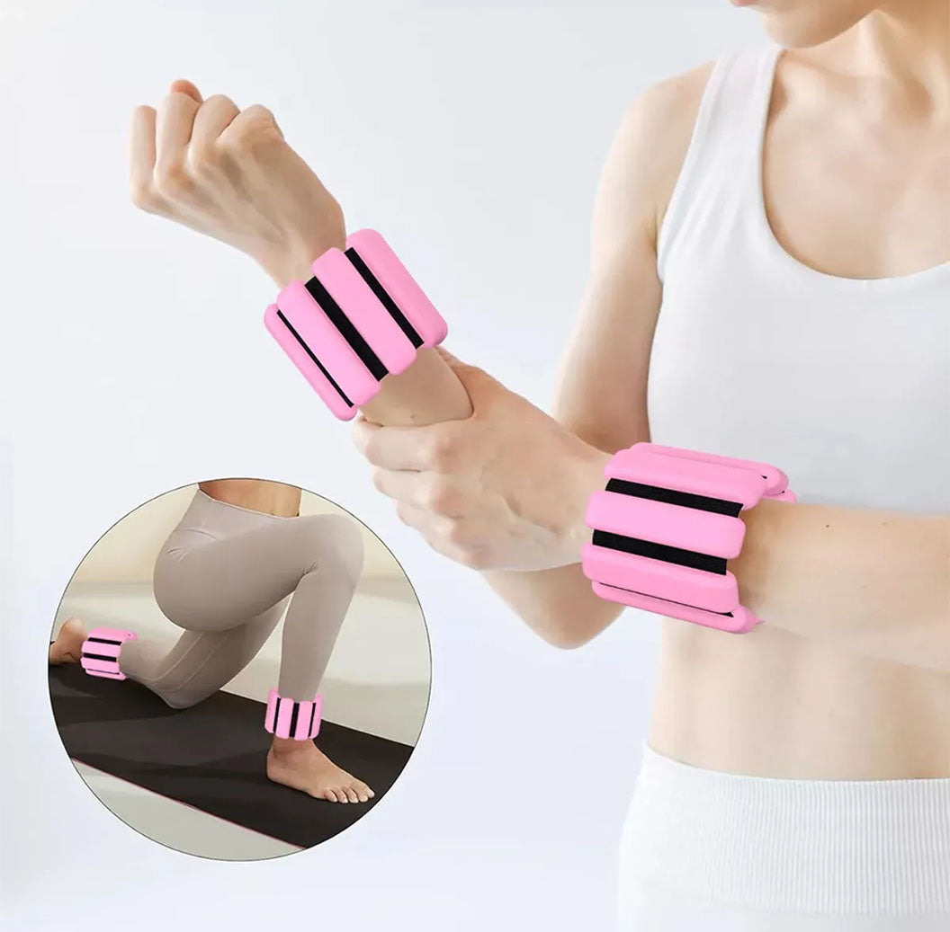 Pesas Para Muñeca y Tobillo Ajustable