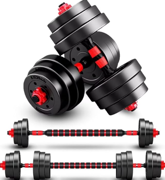 Kit de pesas de 40 LB + barra expandible