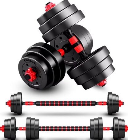 Kit de pesas de 40 LB + barra expandible