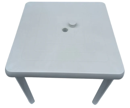 Mesa plástica Cuadrada