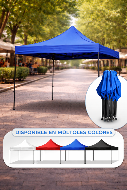 Toldo carpa plegable 2 x 2 metros