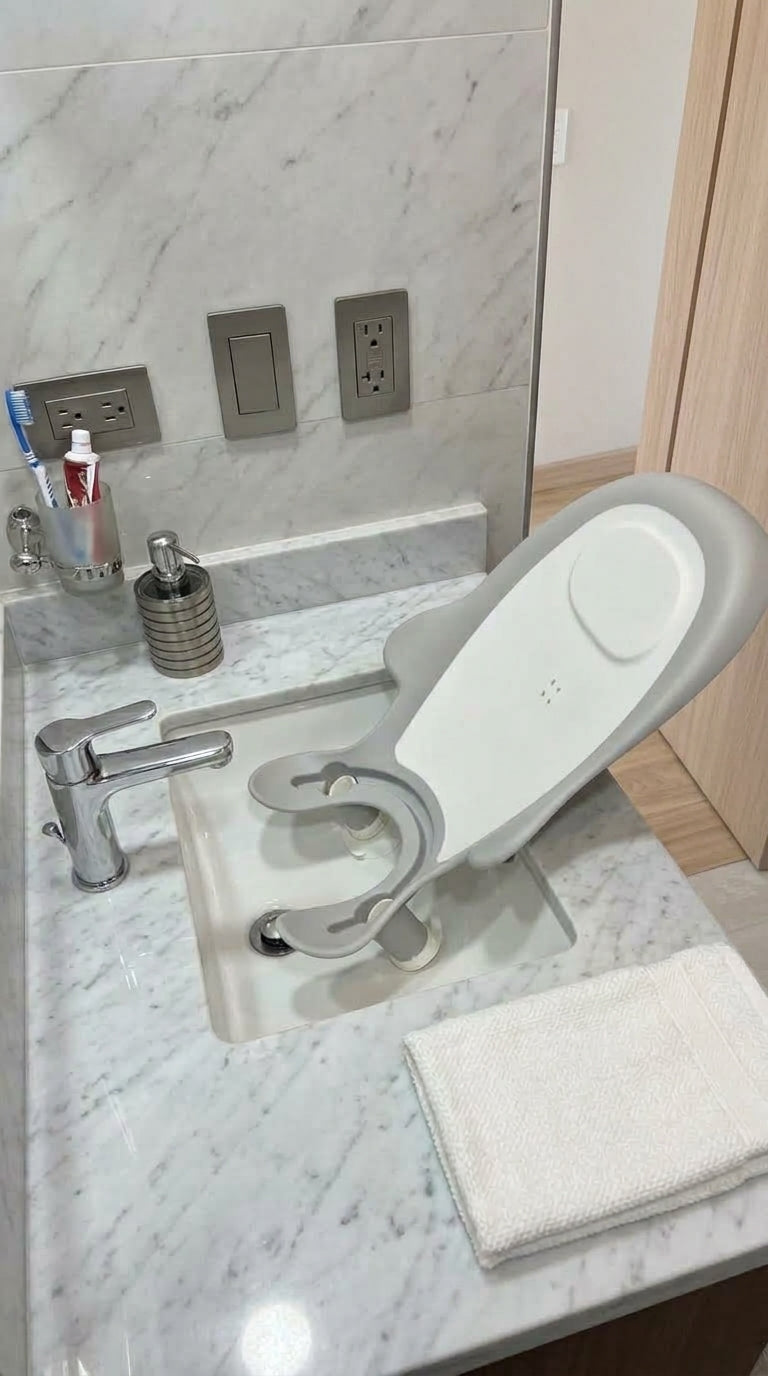 Tina portatil para baño de bebe (Lavamanos)
