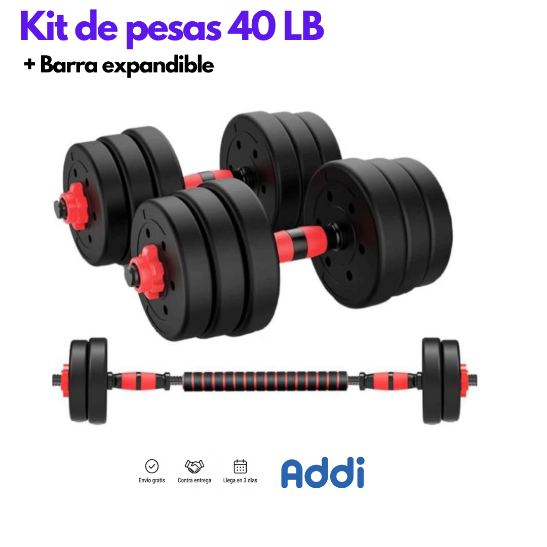 Kits de pesas de 40-80 LB Multi función