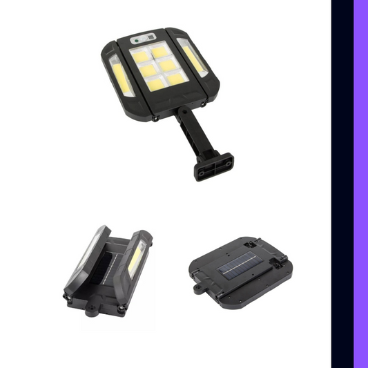 Lampara solar con sensor