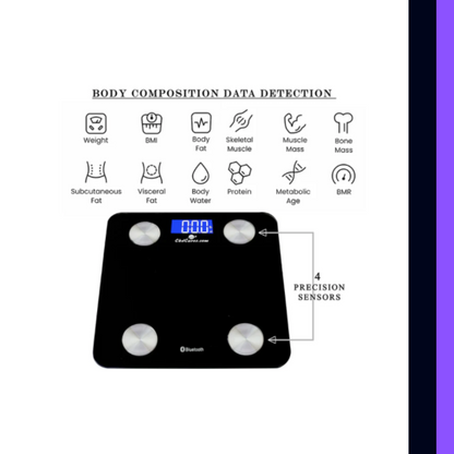 BASCULA INTELIGENTE BLUETOOTH