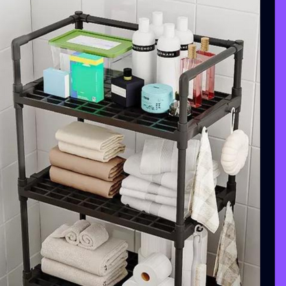 Estante organizador de baño y cocina