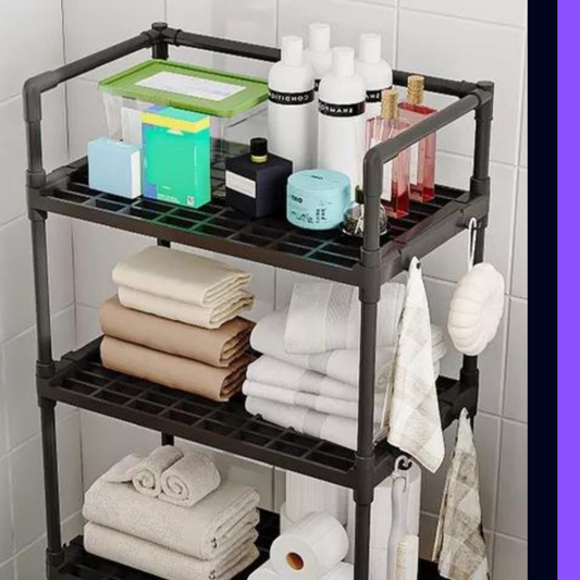 Estante organizador de baño y cocina