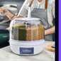 Dispensador de Alimentos Giratorio