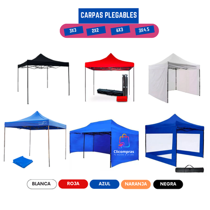 Carpa Toldo Plegable 3x3